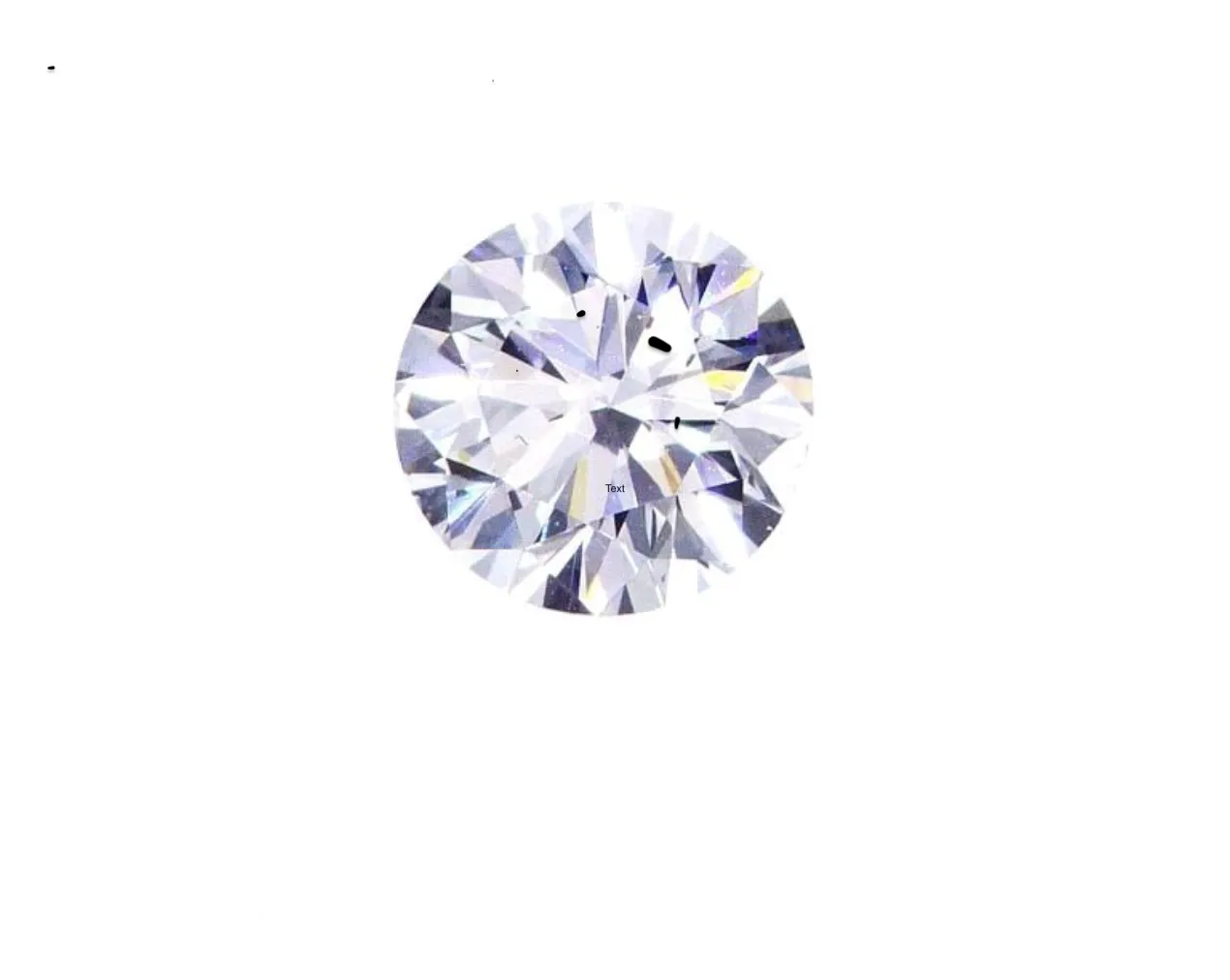 0.76 CT F /I1 Natural Loose Diamond Round Cut Brilliant Certified
