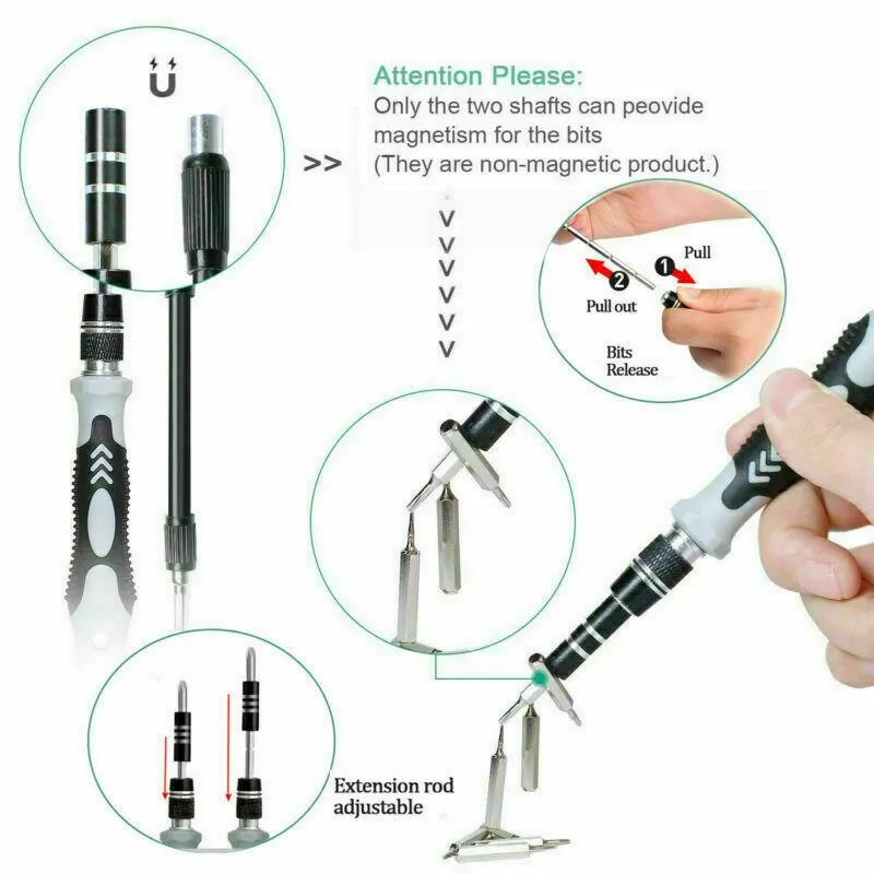 115 in 1 Precision Screwdriver Set