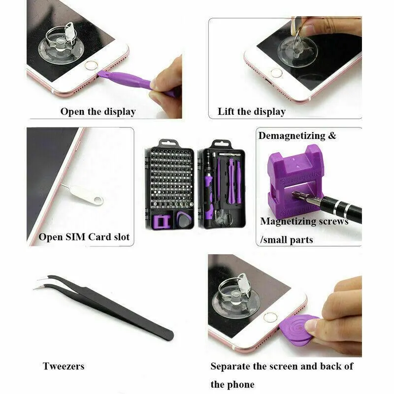 115 in 1 Precision Screwdriver Set