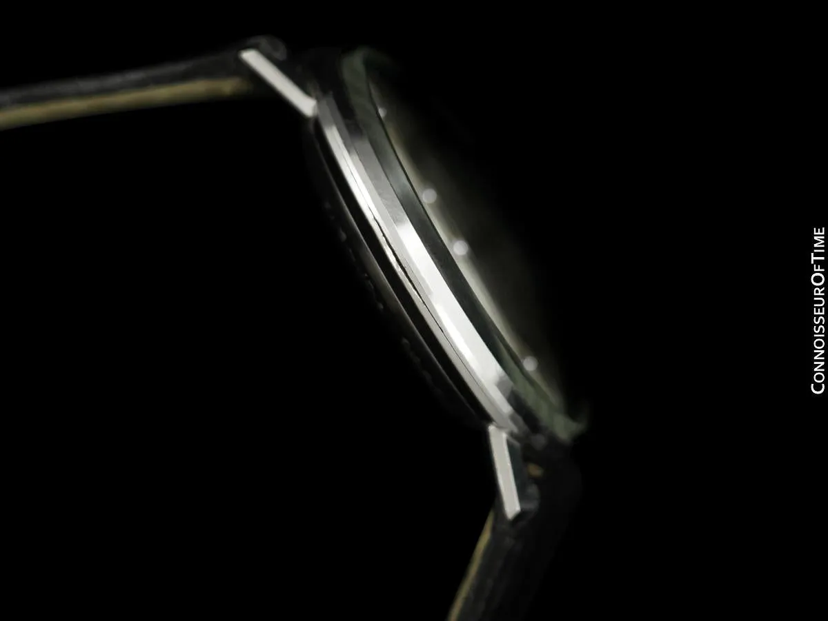 1957 Jaeger-LeCoultre / Vacheron & Constantin Vintage Galaxy Mystery Dial - 14K White Gold & Diamonds