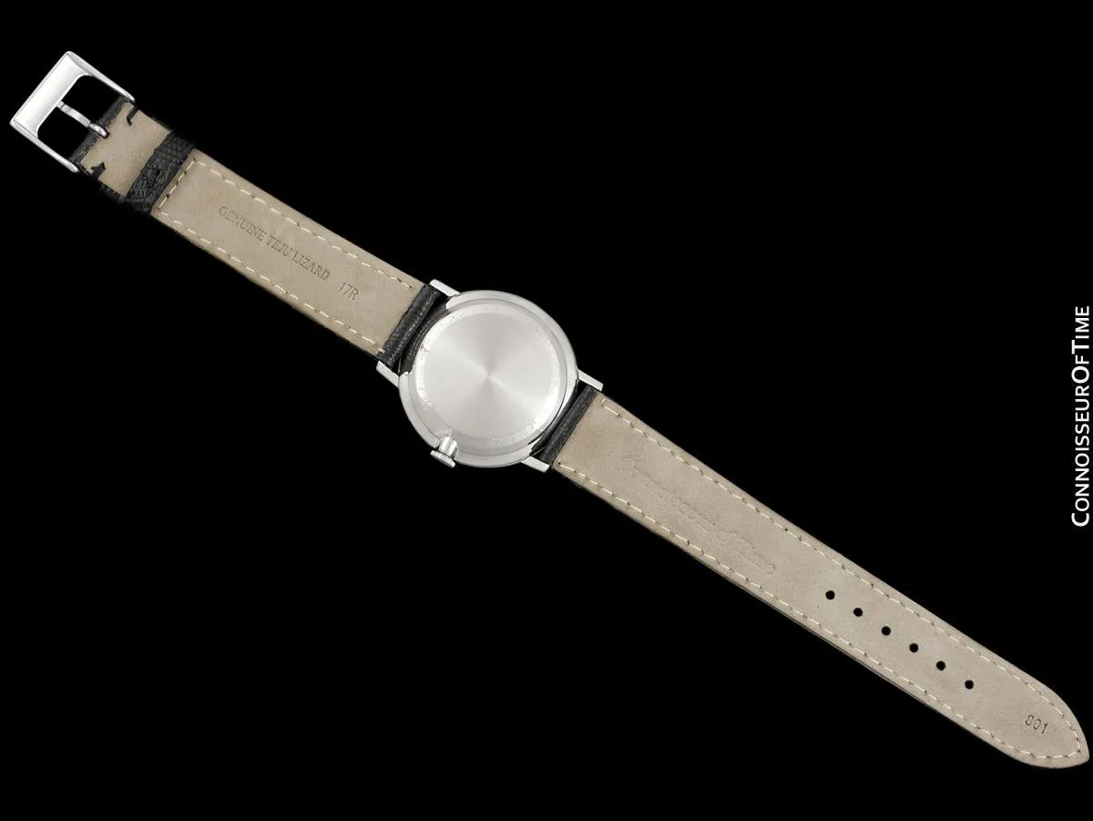 1958 Jaeger-LeCoultre / Vacheron & Constantin Vintage Galaxy Mystery Dial - 14K White Gold & Diamonds
