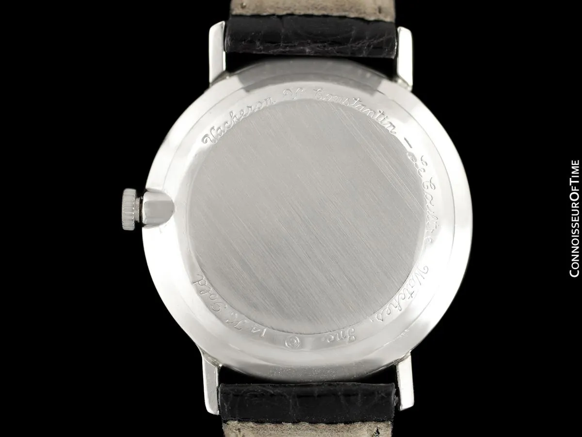 1958 Jaeger-LeCoultre Vintage Galaxy Mystery Dial - 14K White Gold & Diamonds
