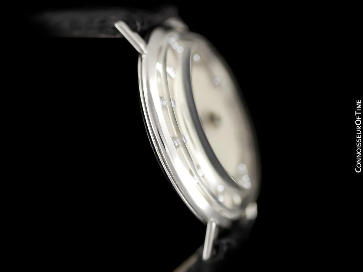 1958 Jaeger-LeCoultre Vintage Galaxy Mystery Dial - 14K White Gold & Diamonds