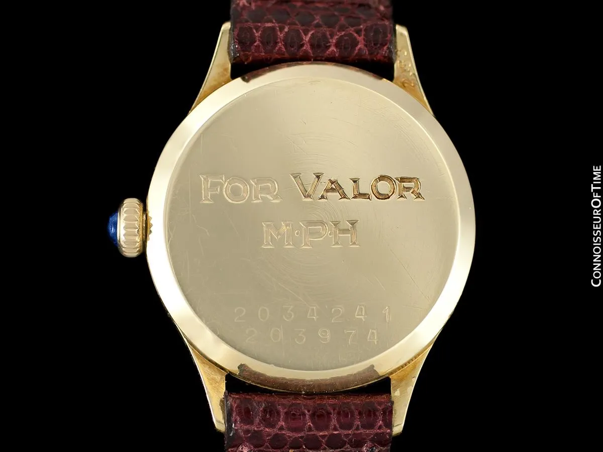 1970's Cartier Vintage Classic Ladies Handwound Watch - 14K Gold