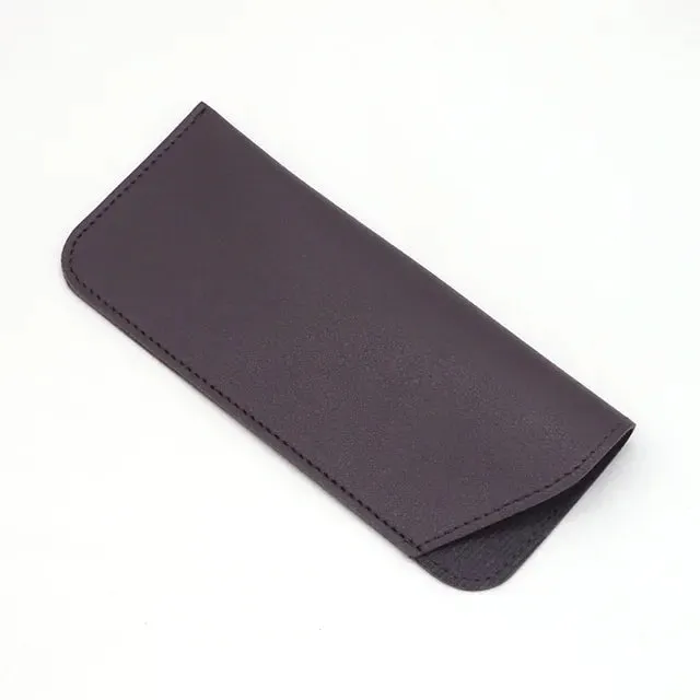 1Pcs PU Leather Glasses Bag Sunglasses Reading Eyeglasses Protective Cover Case Box Pouch Eyewear Protector Case Accessories