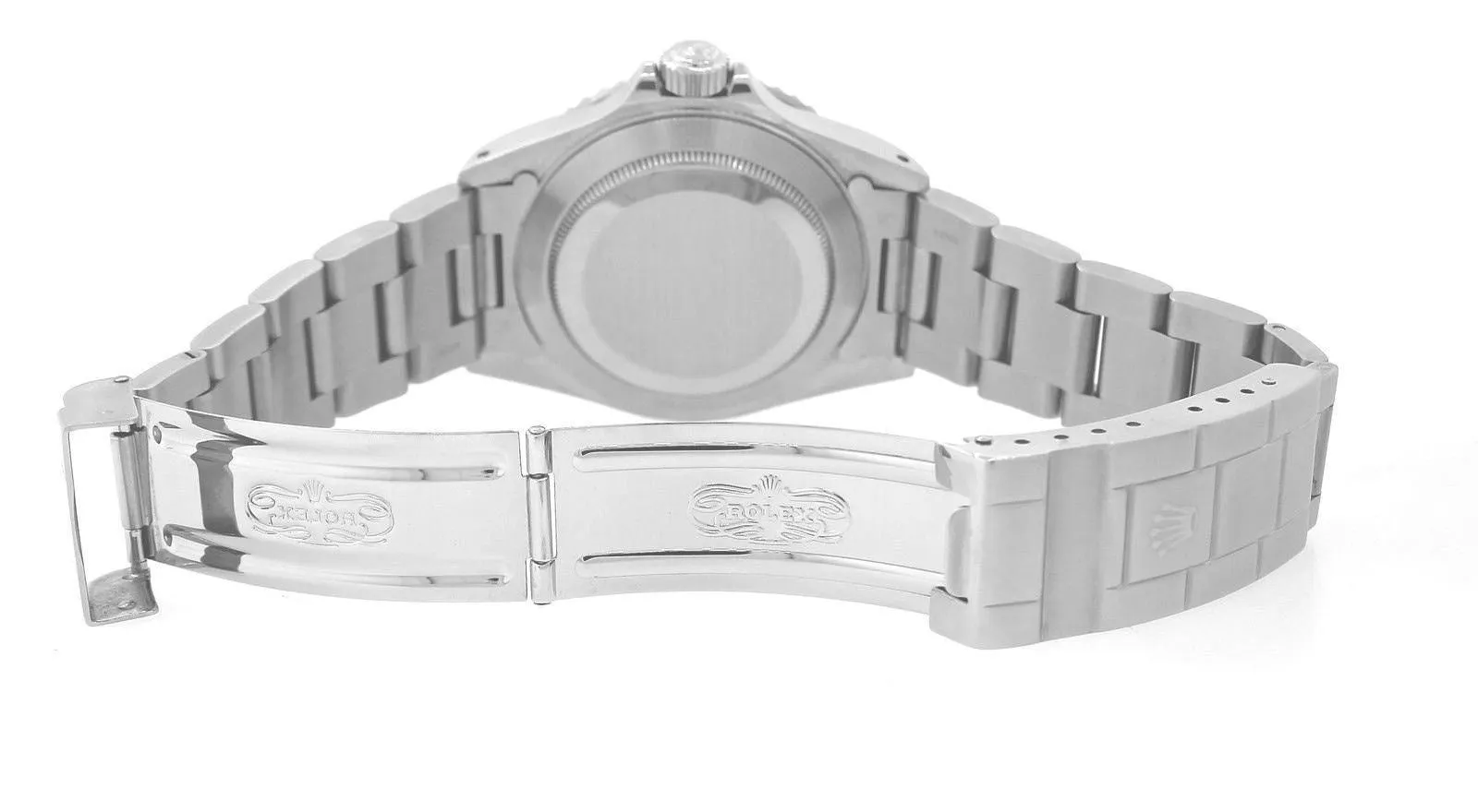 2011 ENGRAVED REHAUT Stainless 4-Line Rolex Submariner No-Date 14060 M Black
