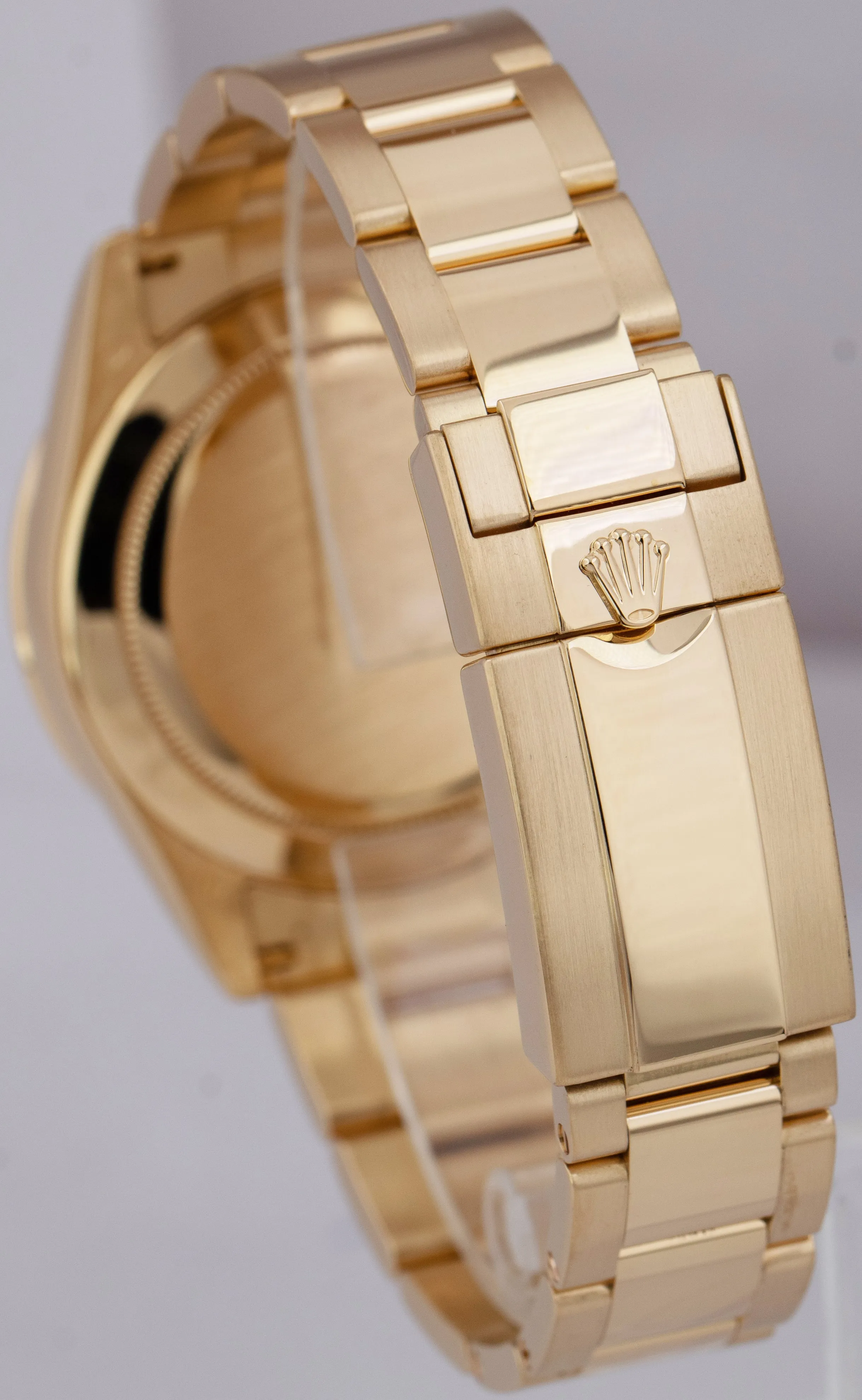 2014 Rolex Daytona 40mm White DIAMOND 18K Gold Chronograph Watch 116528 PAPERS