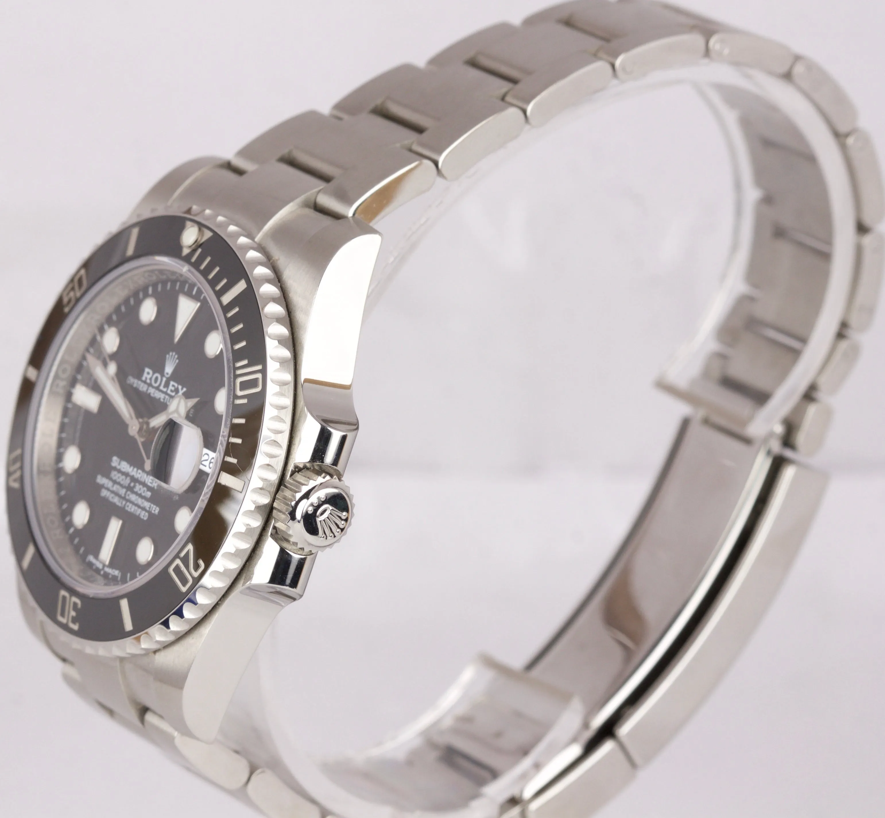 2016 MINT Rolex Submariner Date 116610 LN Stainless Black Ceramic 40mm Watch