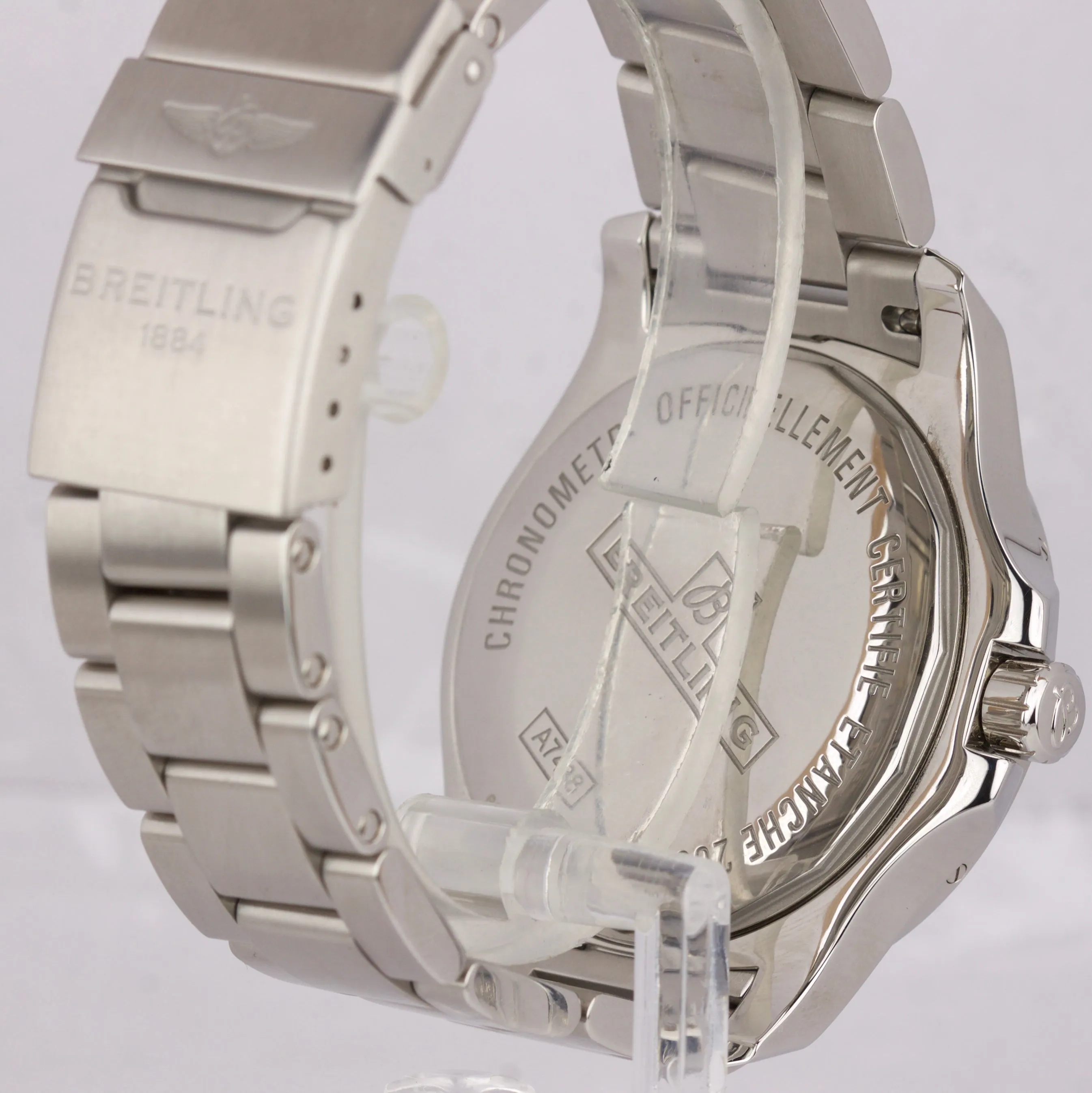 2019 Breitling Colt 44 Quartz Volcano Black Stainless Steel Watch A74388111/B1A1