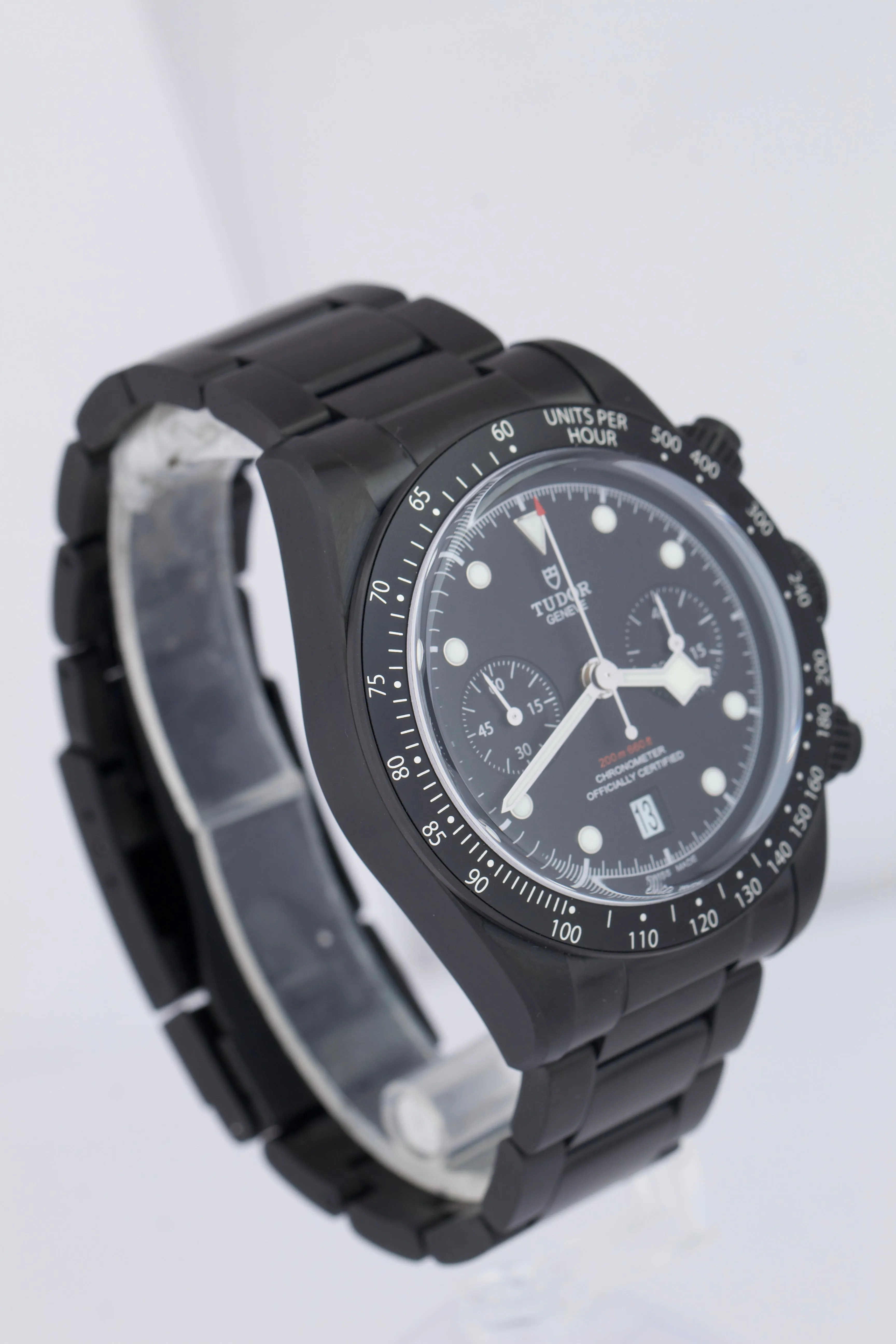 2019 Tudor Black Bay Chrono Dark Limited Edition 41mm Black PVD 79360 DK