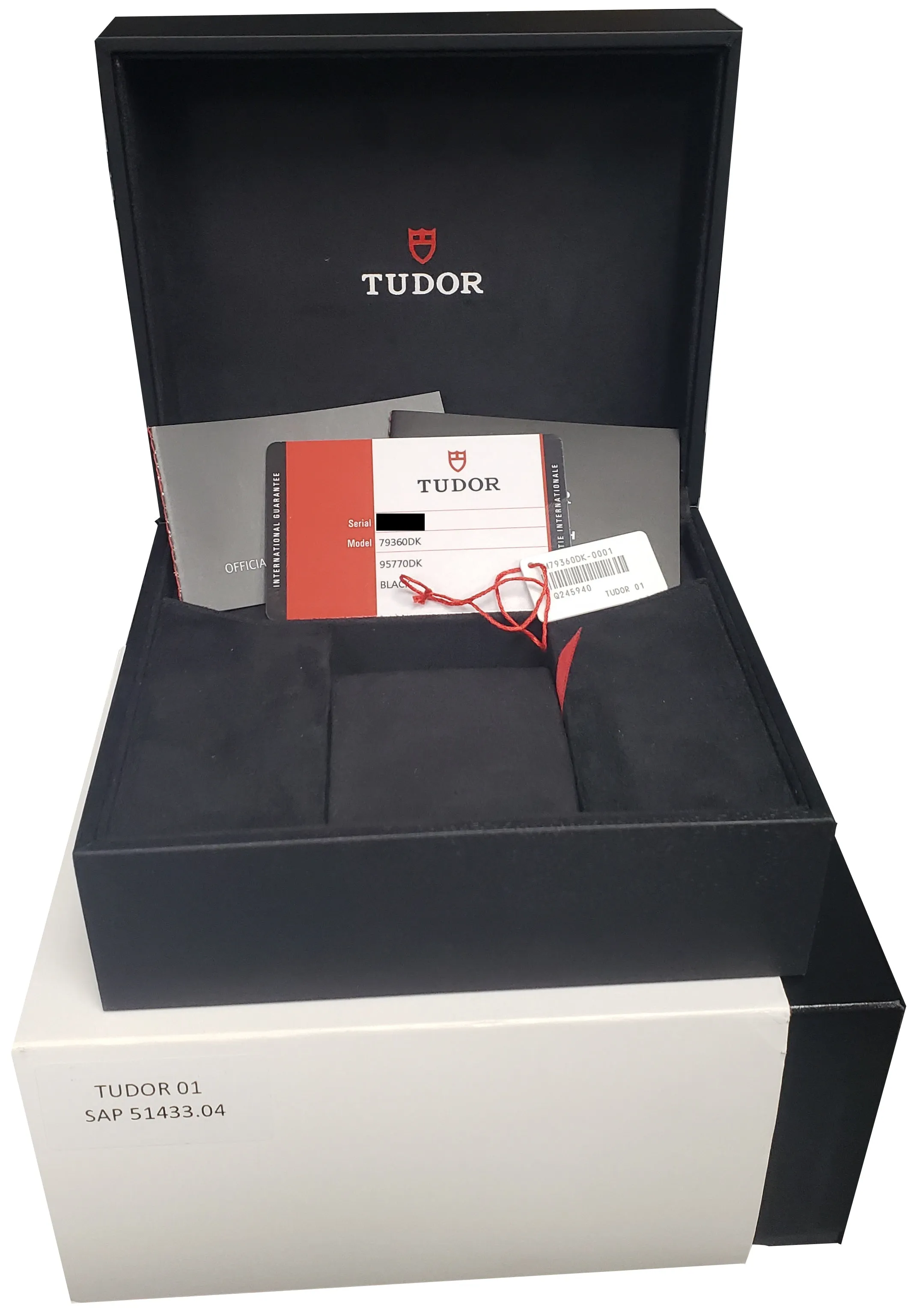 2019 Tudor Black Bay Chrono Dark Limited Edition 41mm Black PVD 79360 DK