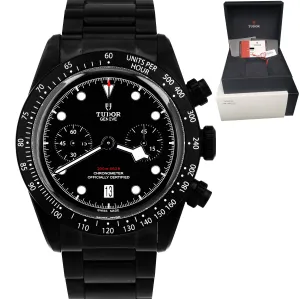 2019 Tudor Black Bay Chrono Dark Limited Edition 41mm Black PVD 79360 DK