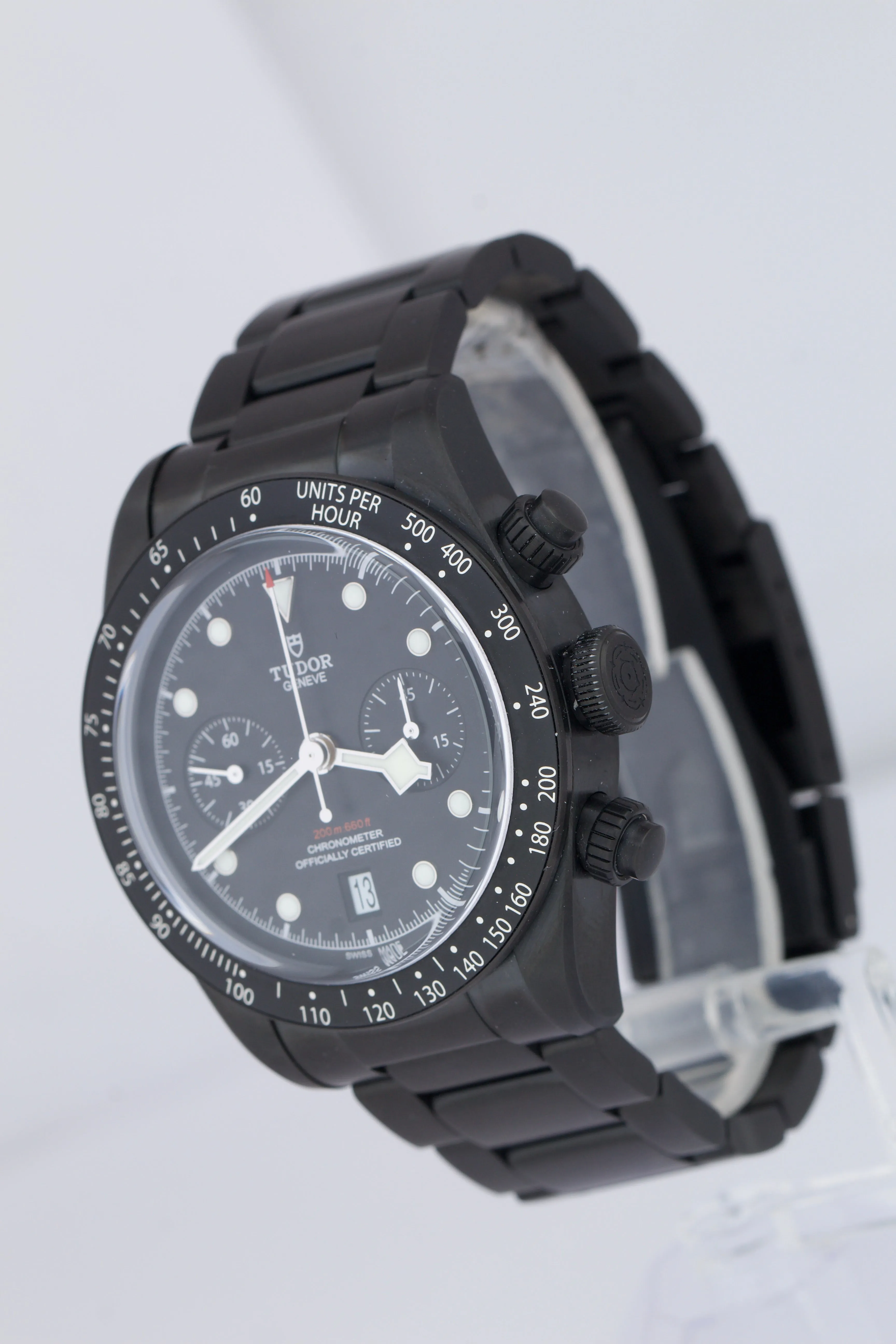 2019 Tudor Black Bay Chrono Dark Limited Edition 41mm Black PVD 79360 DK