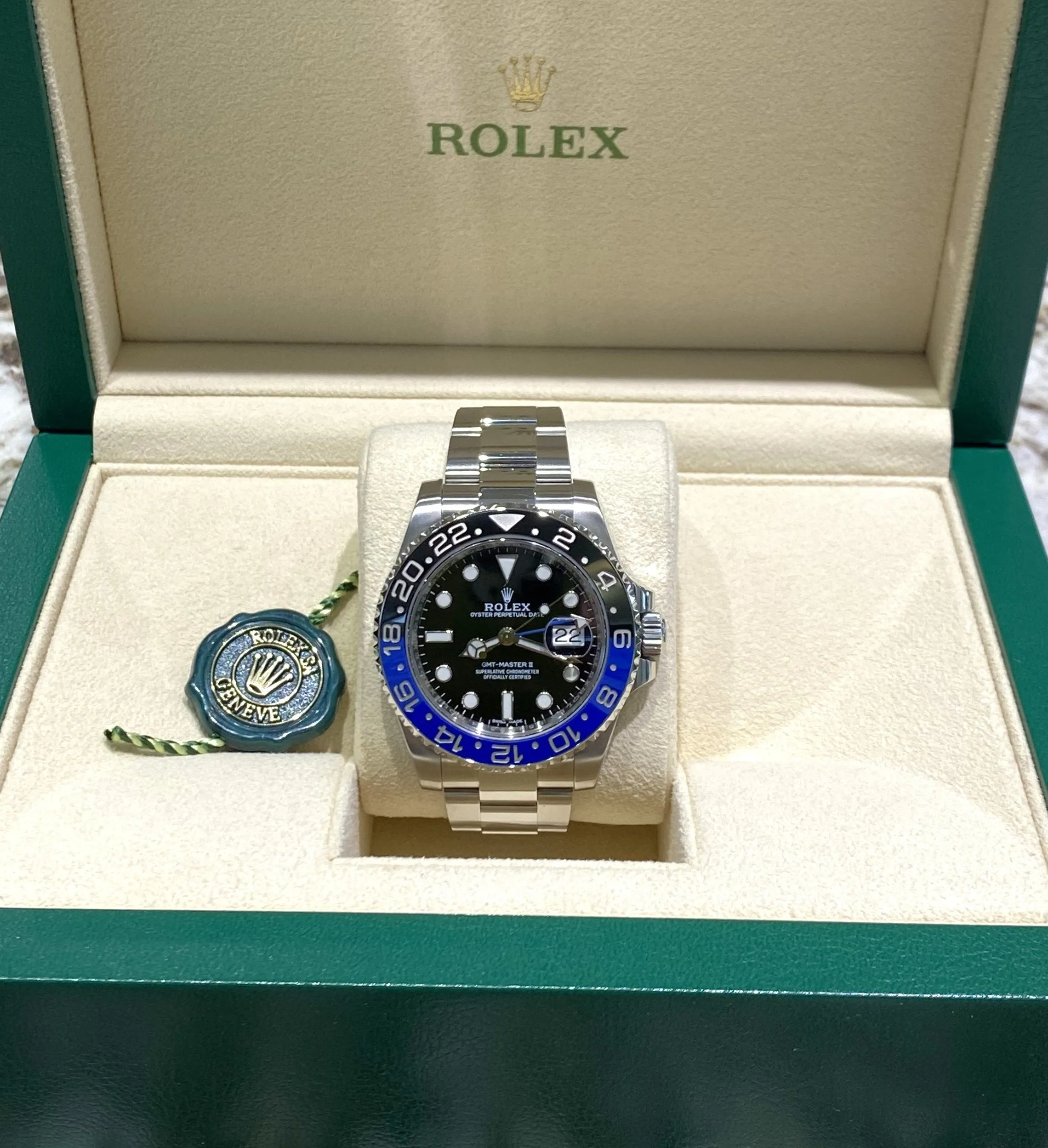 2020 Rolex GMT-Master II Batman 116710BLNR