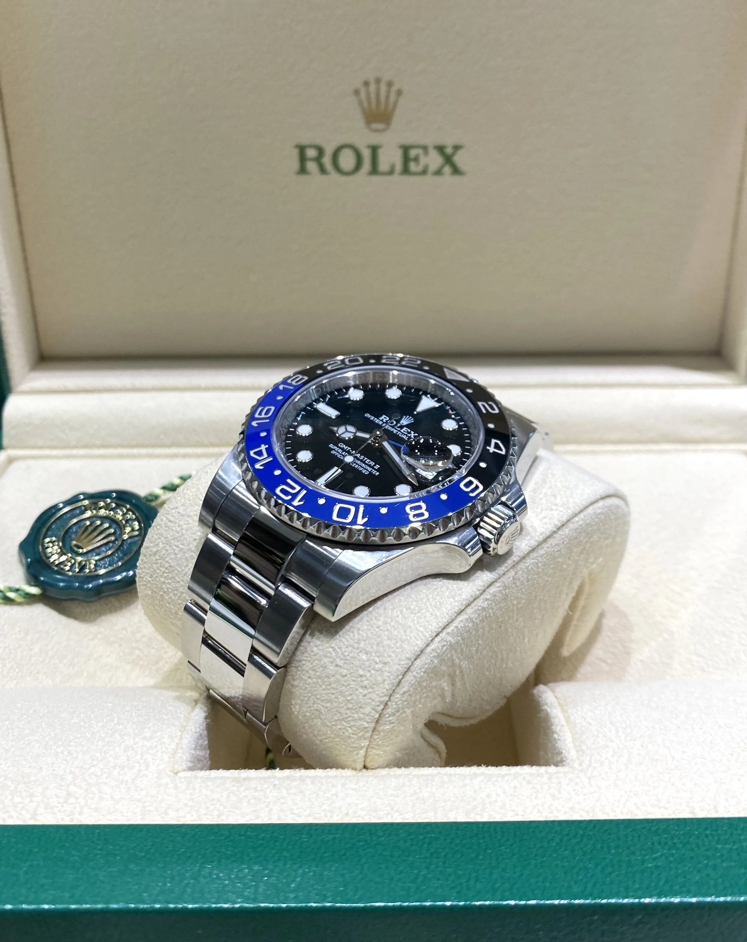 2020 Rolex GMT-Master II Batman 116710BLNR