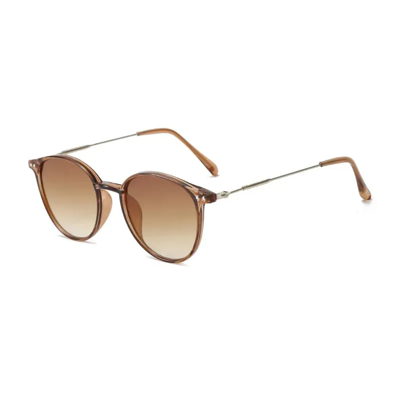 2024 New Style Round Frame Sunglasses Unisex UV-proof Sun Glasses Eyewear Women Outdoor Travel Goggle Eye Production Sun Shades