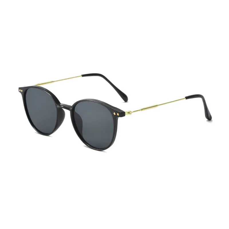 2024 New Style Round Frame Sunglasses Unisex UV-proof Sun Glasses Eyewear Women Outdoor Travel Goggle Eye Production Sun Shades