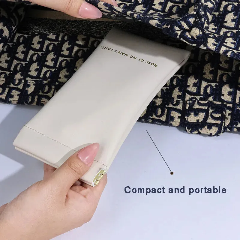 4 Color Soft Leather Reading Glasses Bag Case Waterproof Solid Sun Glasses Pouch Simple Eyewear Storage Bags Eyewear Accessories