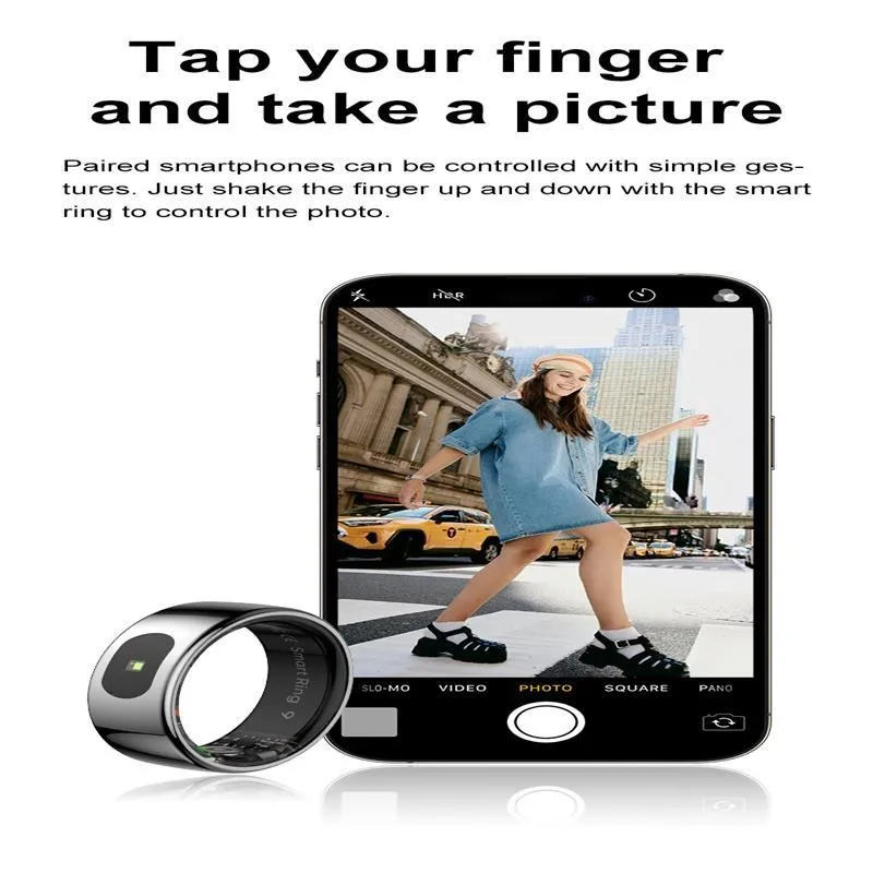 7 Smart Ring Heart Rate Blood Oxygen Sleep Sports