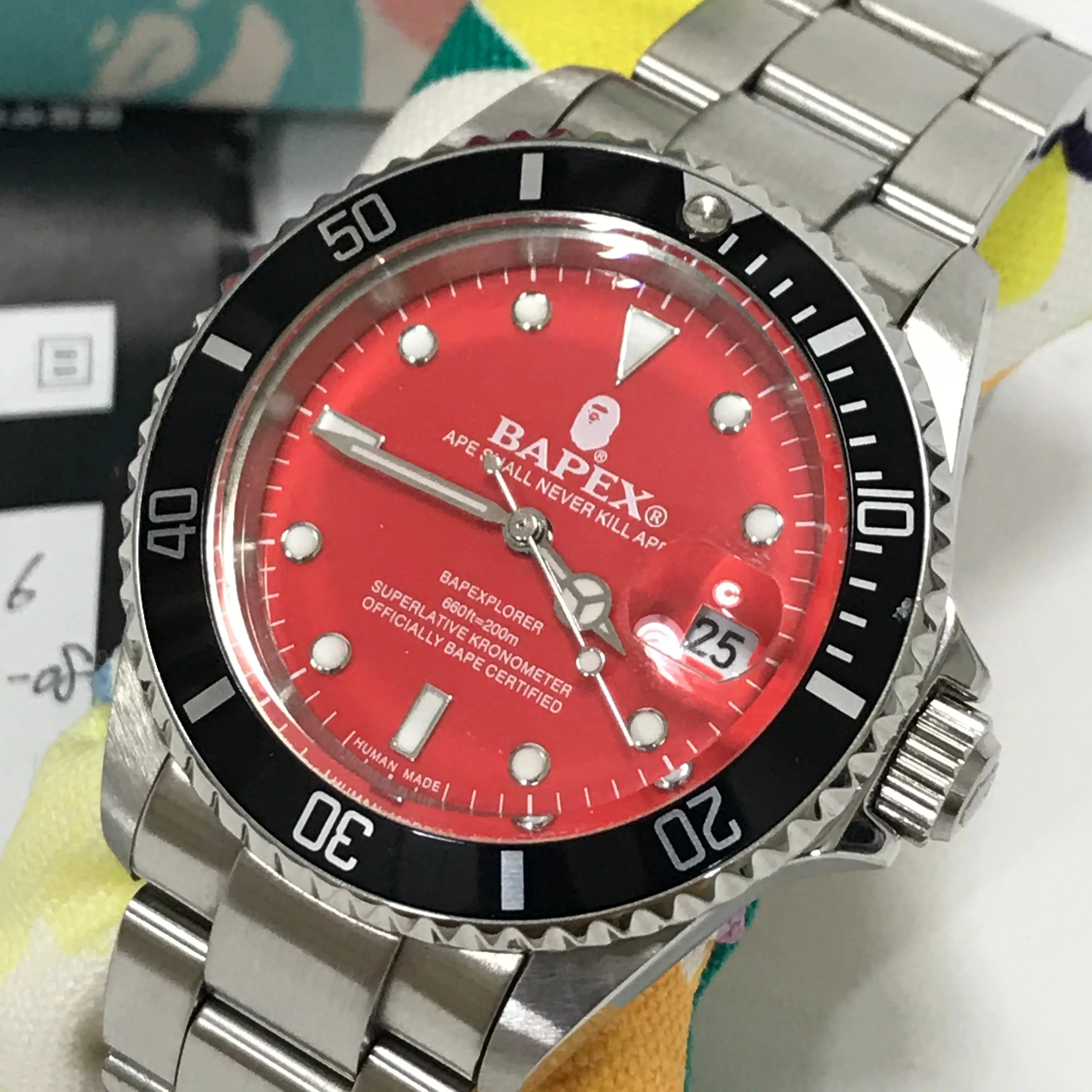 A Bathing Ape Bape NFS Limited Type 1 Bapex Watch