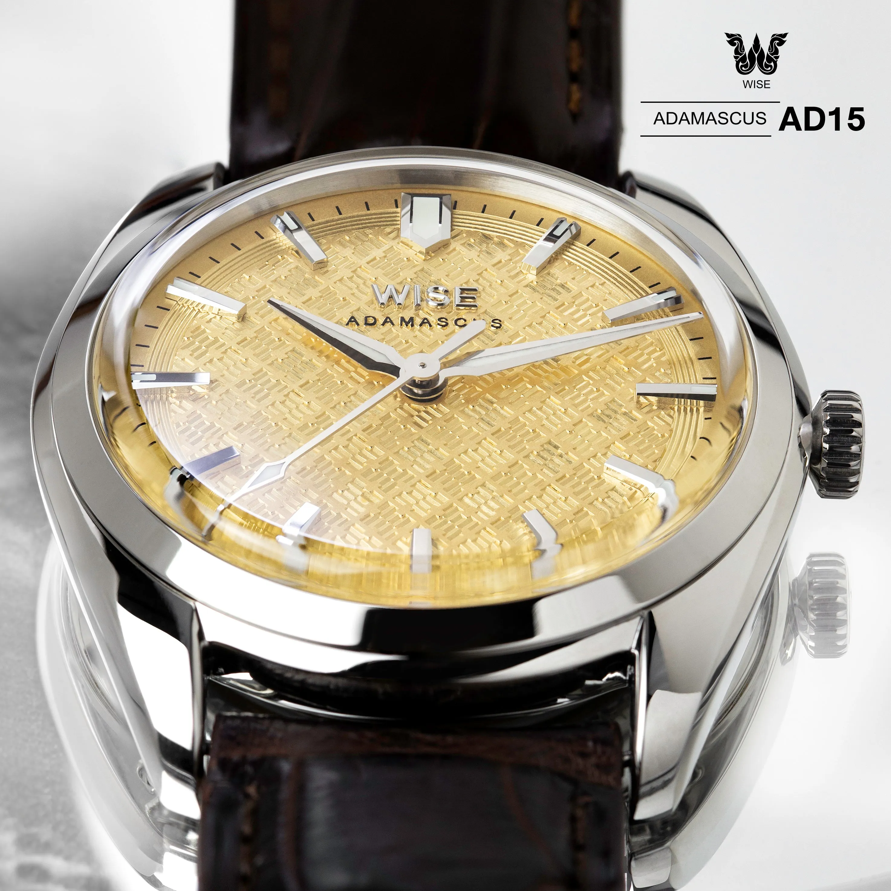 ADAMASCUS AD15 24K Gold Filled Dial Limited 999 Pcs.
