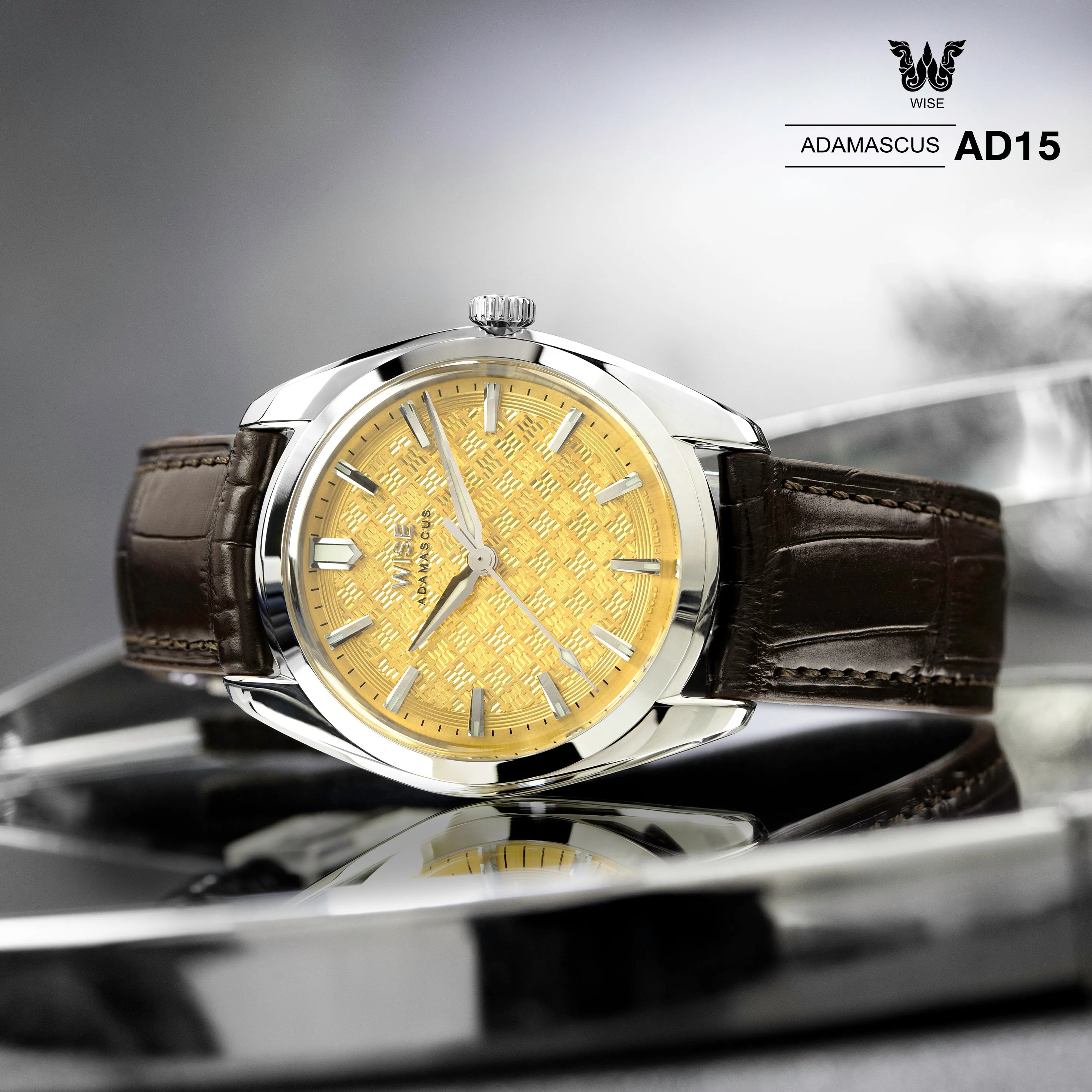 ADAMASCUS AD15 24K Gold Filled Dial Limited 999 Pcs.