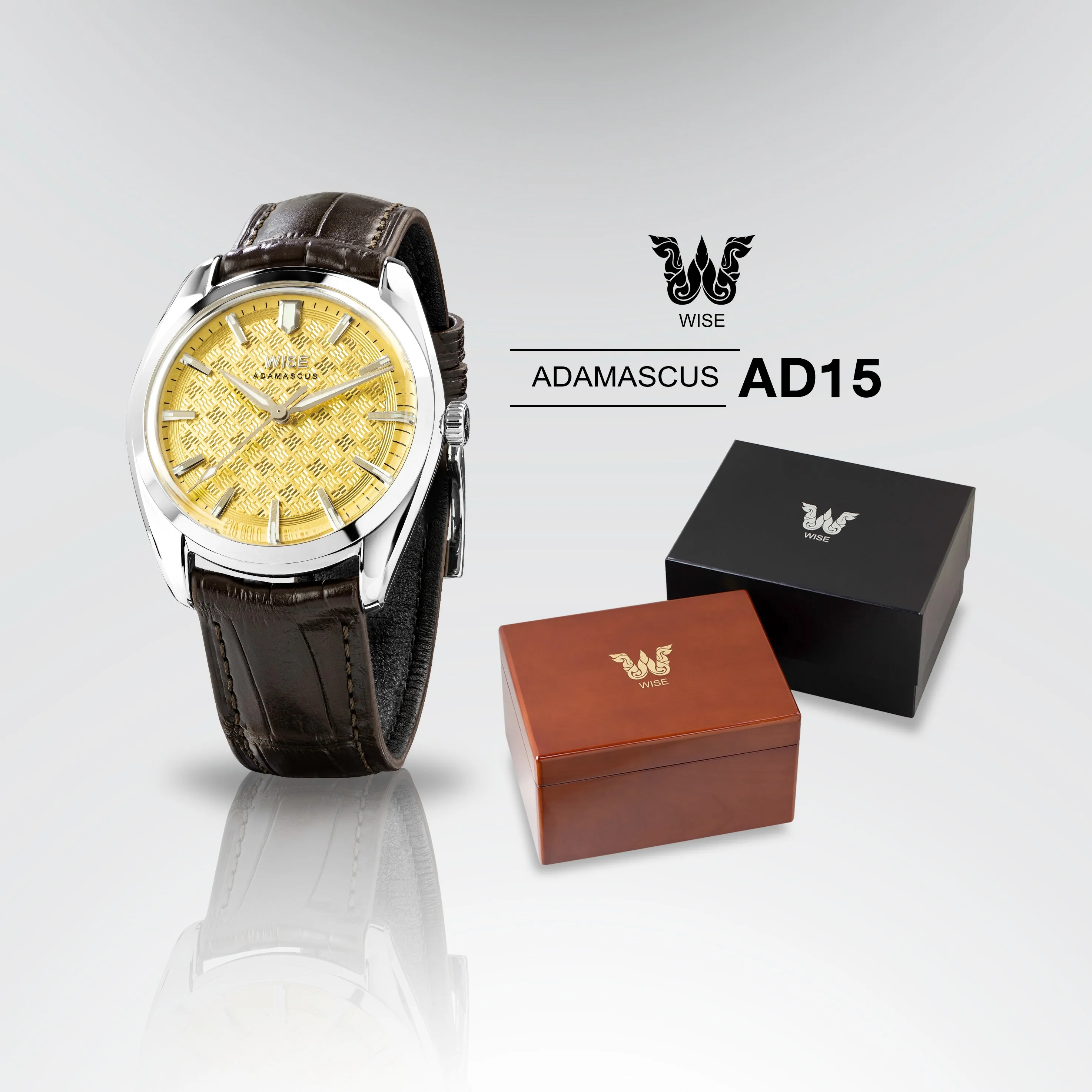 ADAMASCUS AD15 24K Gold Filled Dial Limited 999 Pcs.