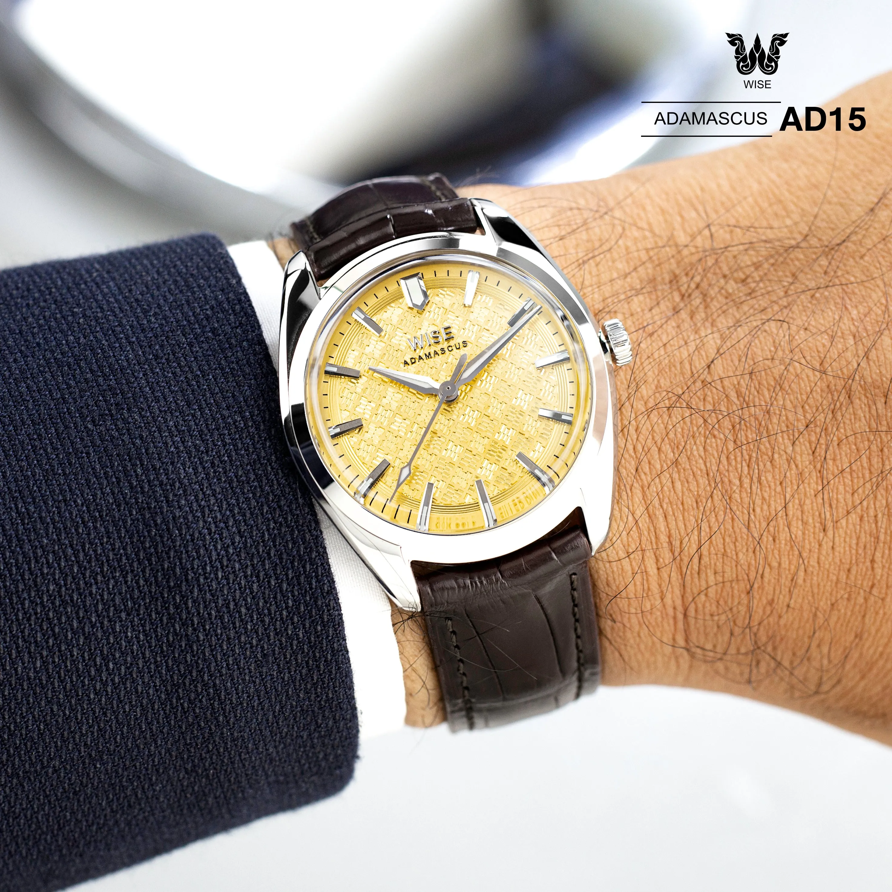 ADAMASCUS AD15 24K Gold Filled Dial Limited 999 Pcs.