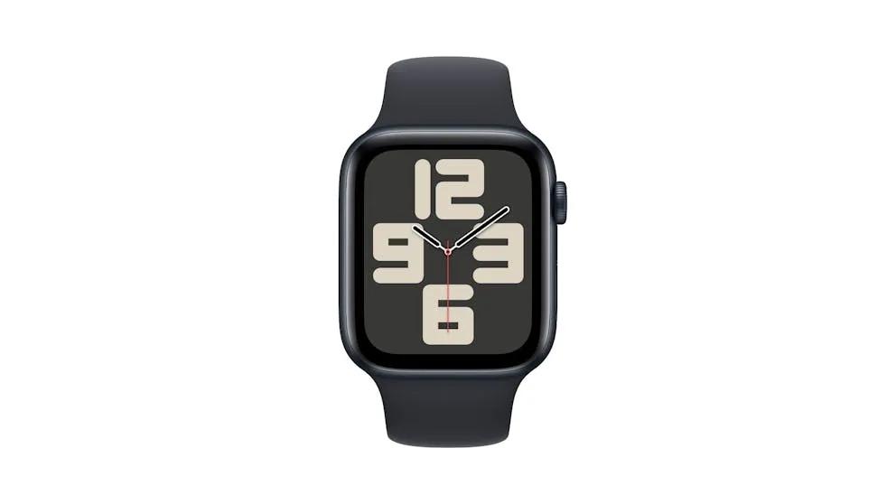 Apple Watch SE 44mm Midnight Aluminium Case with Midnight Sport Band M/L - GPS   Cellular