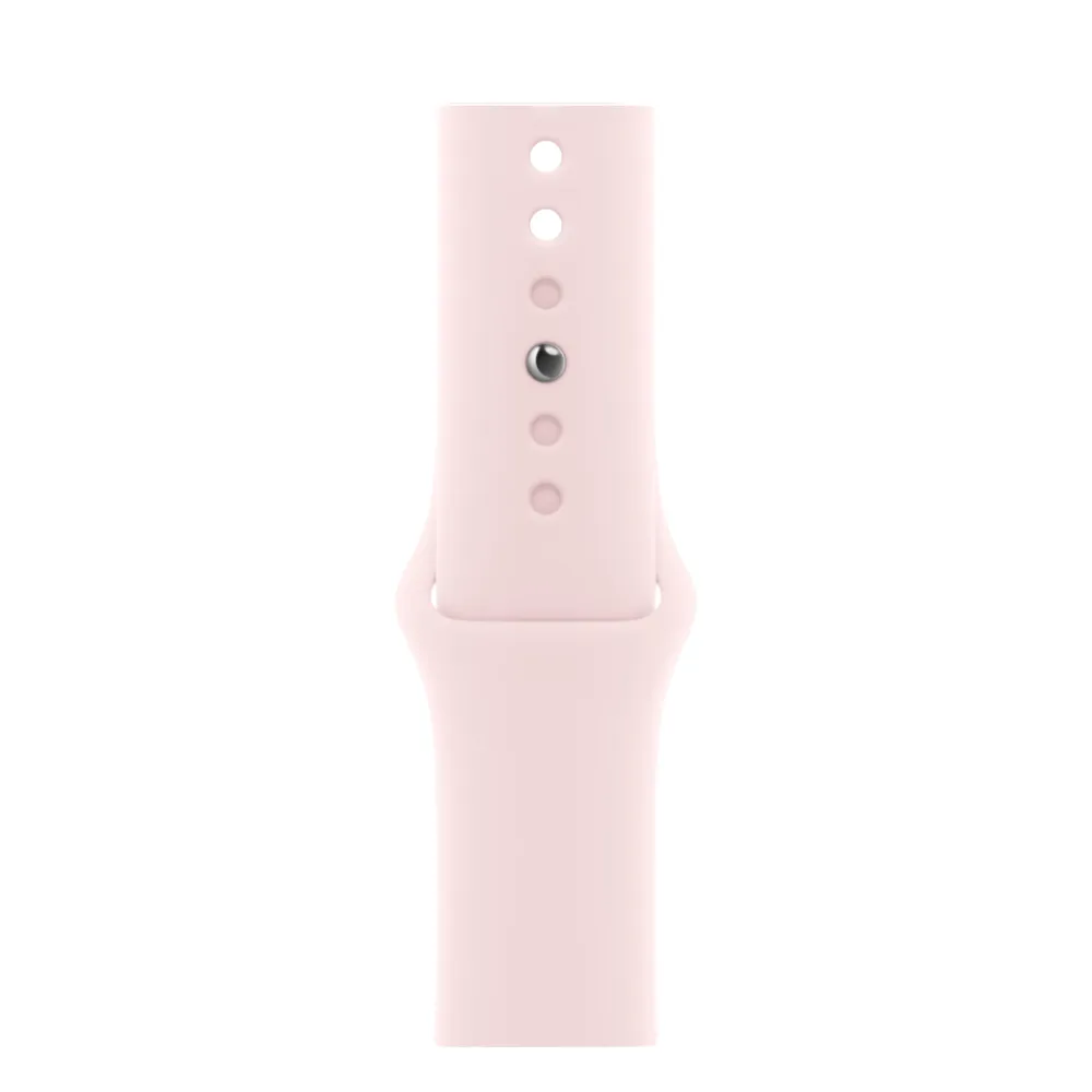 Apple Watch Series 9 41mm GPS   Cellular Pink Aluminium Case with Light Pink Sport Band  (Opened Never Used)