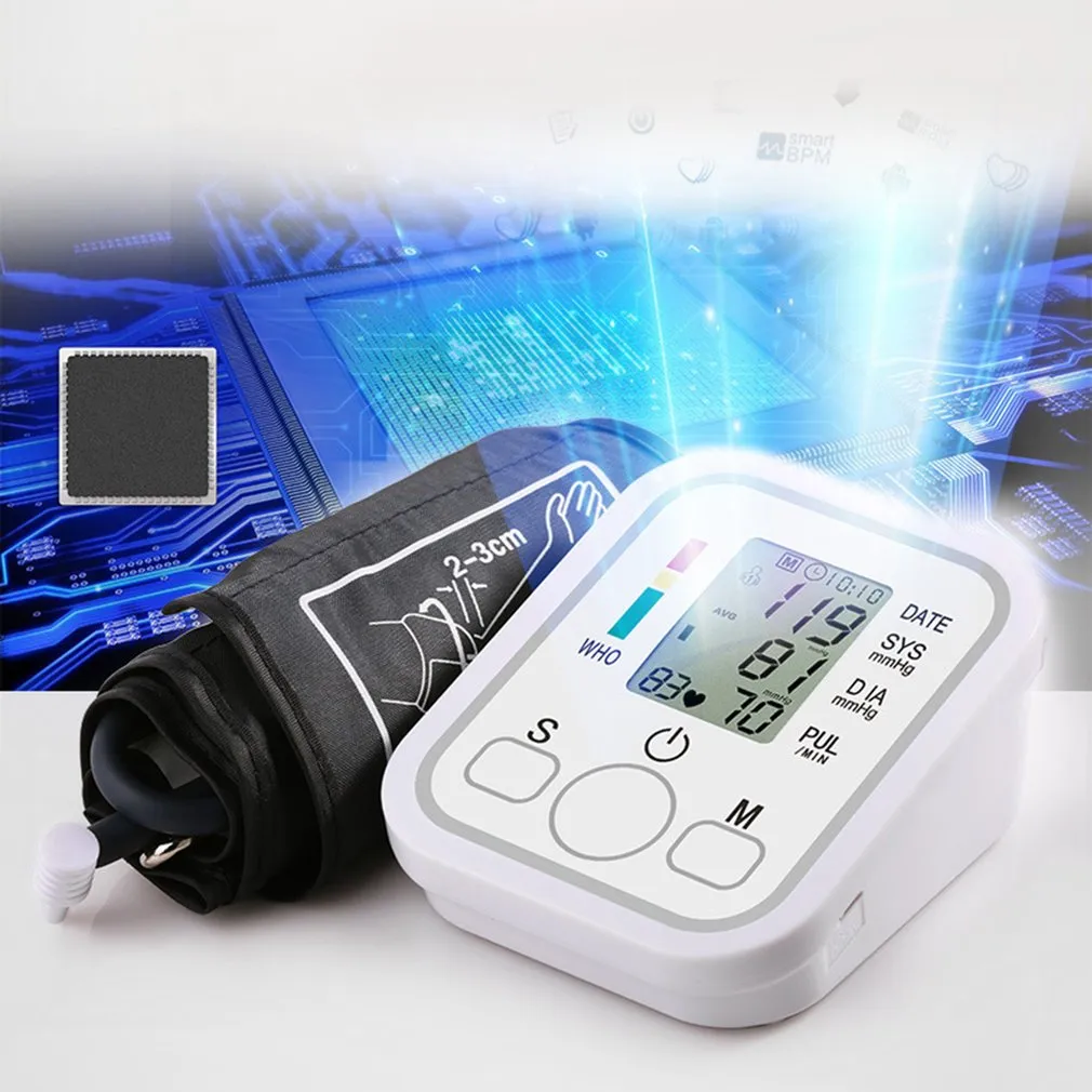 Battery System Digital ARM Blood Pressure Monitor