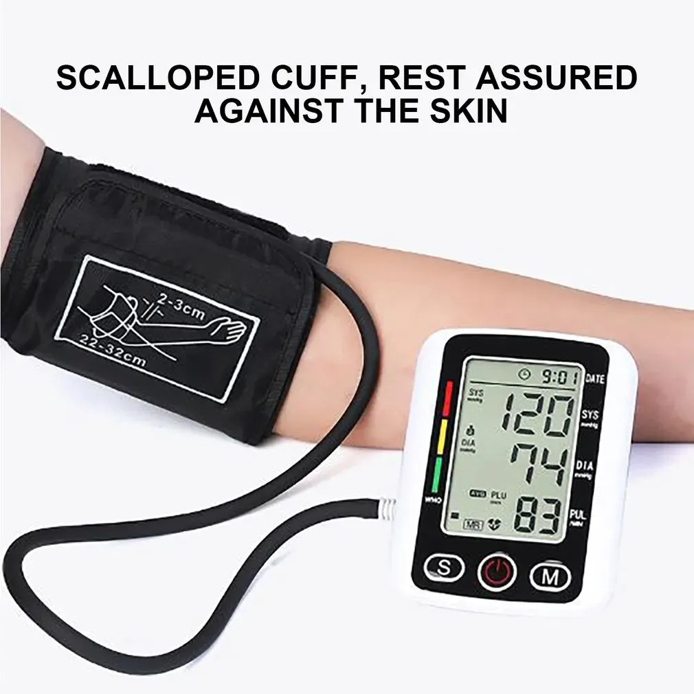 Battery System Digital ARM Blood Pressure Monitor