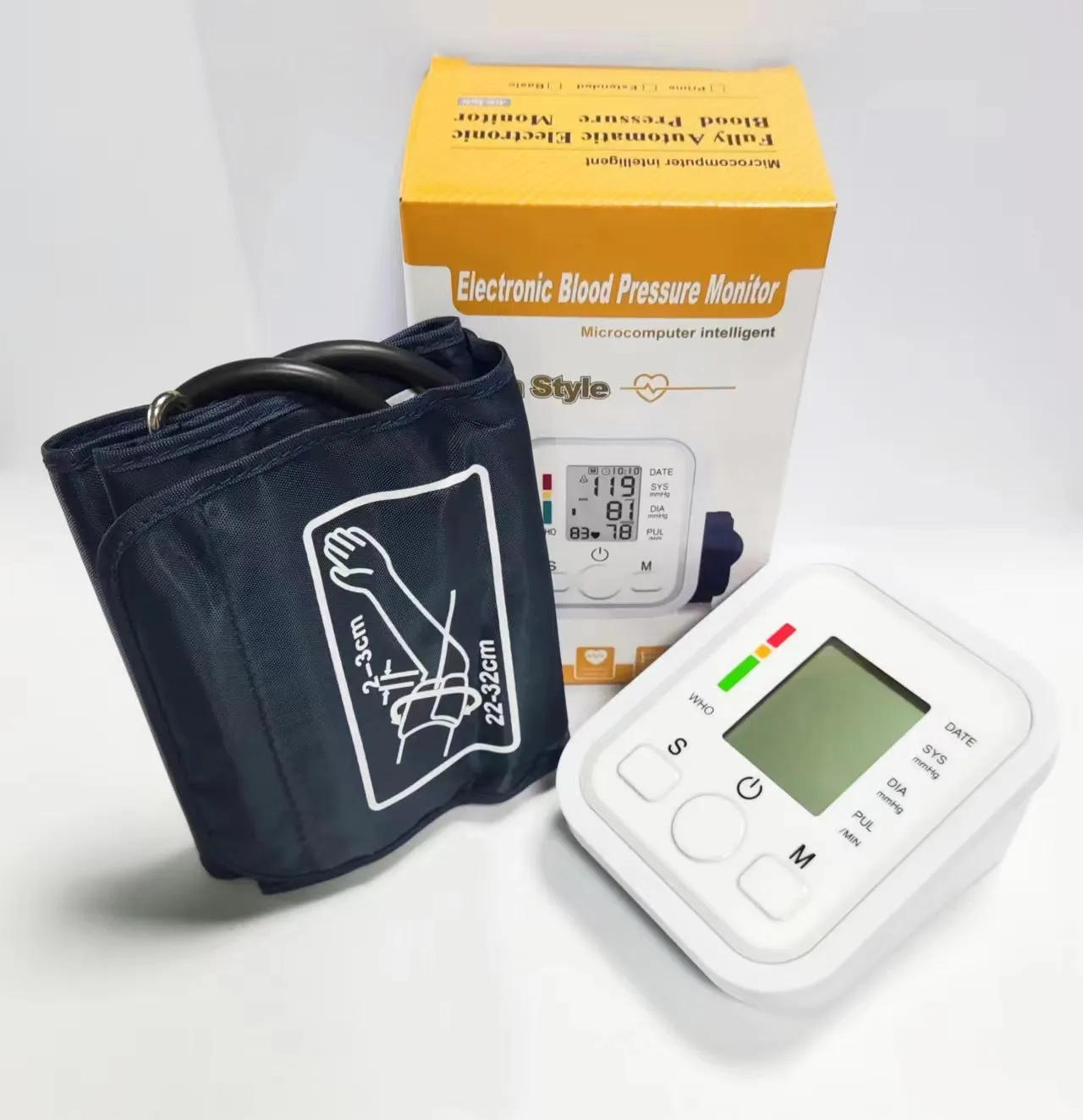 Battery System Digital ARM Blood Pressure Monitor