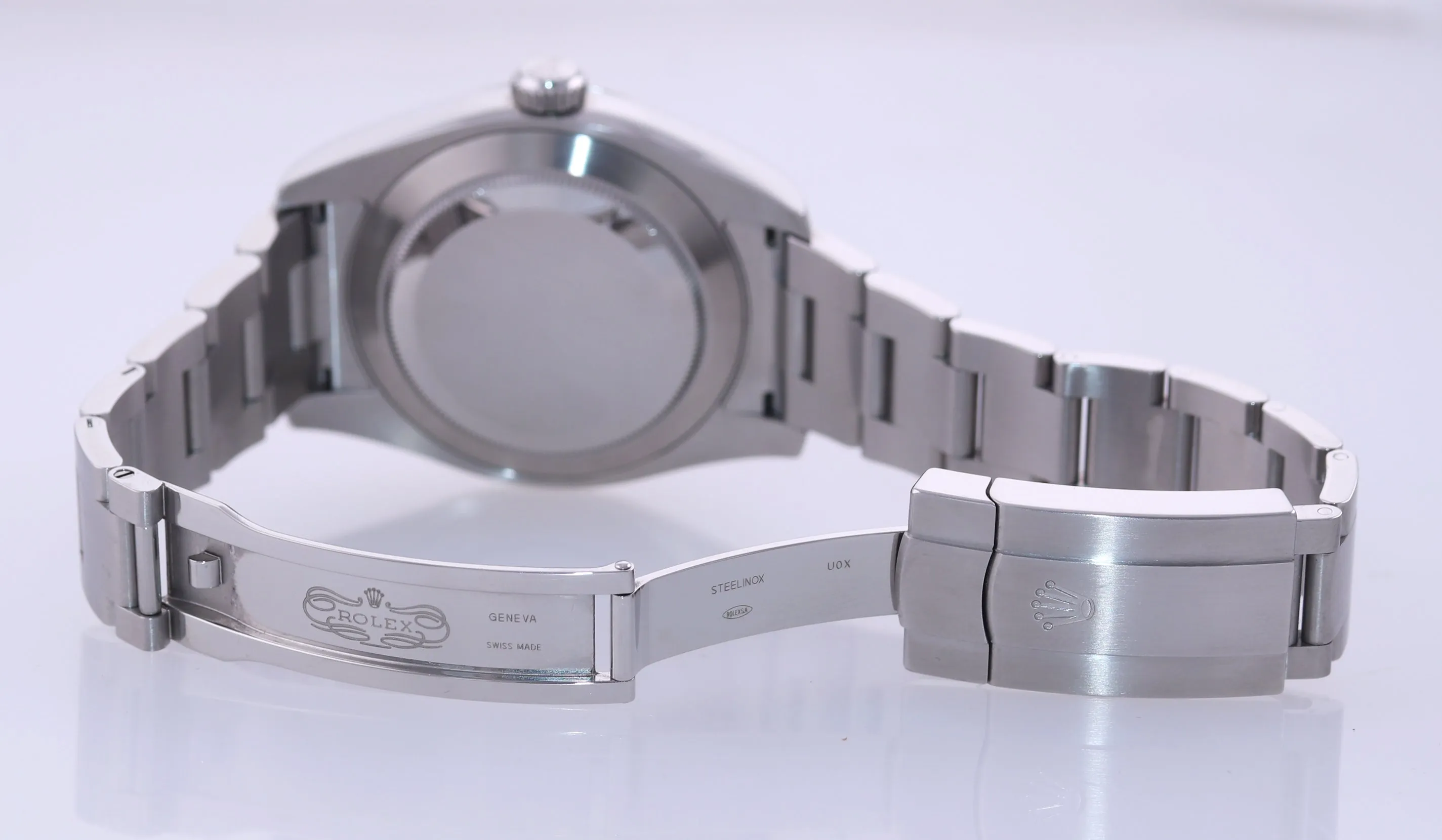 BRAND NEW 2020 PAPERS  Rolex Air-King 116900 Green Arabic 40mm Steel Watch Box