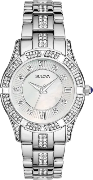 Bulova Crystal Women's Watch 96L116