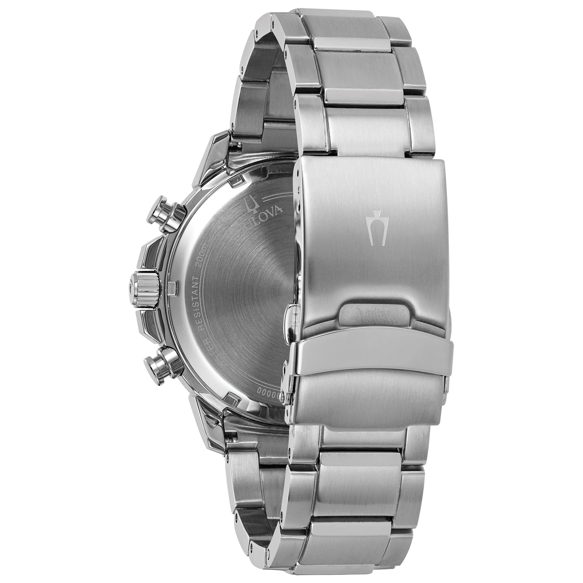 Bulova Performance Marine Star Mens Watch Stainless Steel