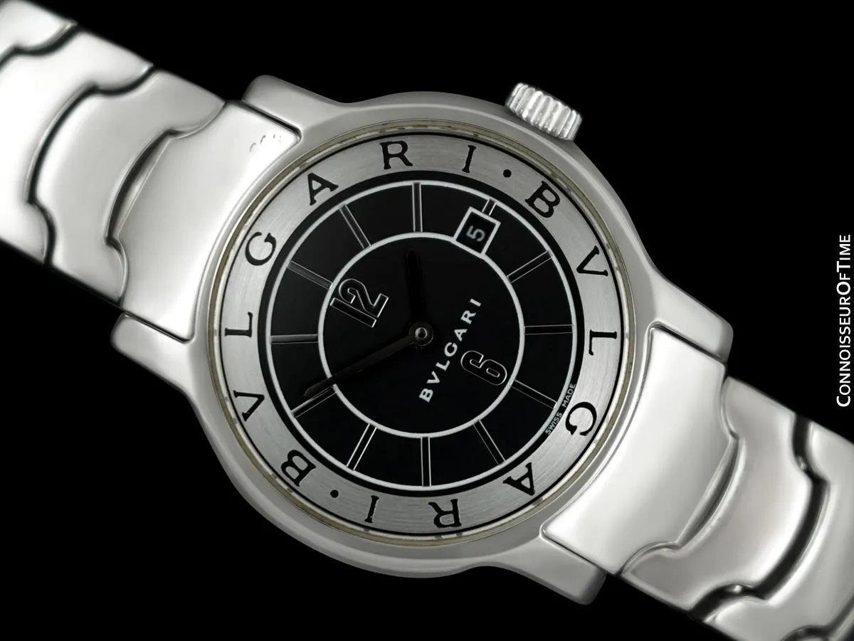 Bvlgari (Bulgari) Solotempo Ladies Watch, Ref. ST 29 S - Stainless Steel