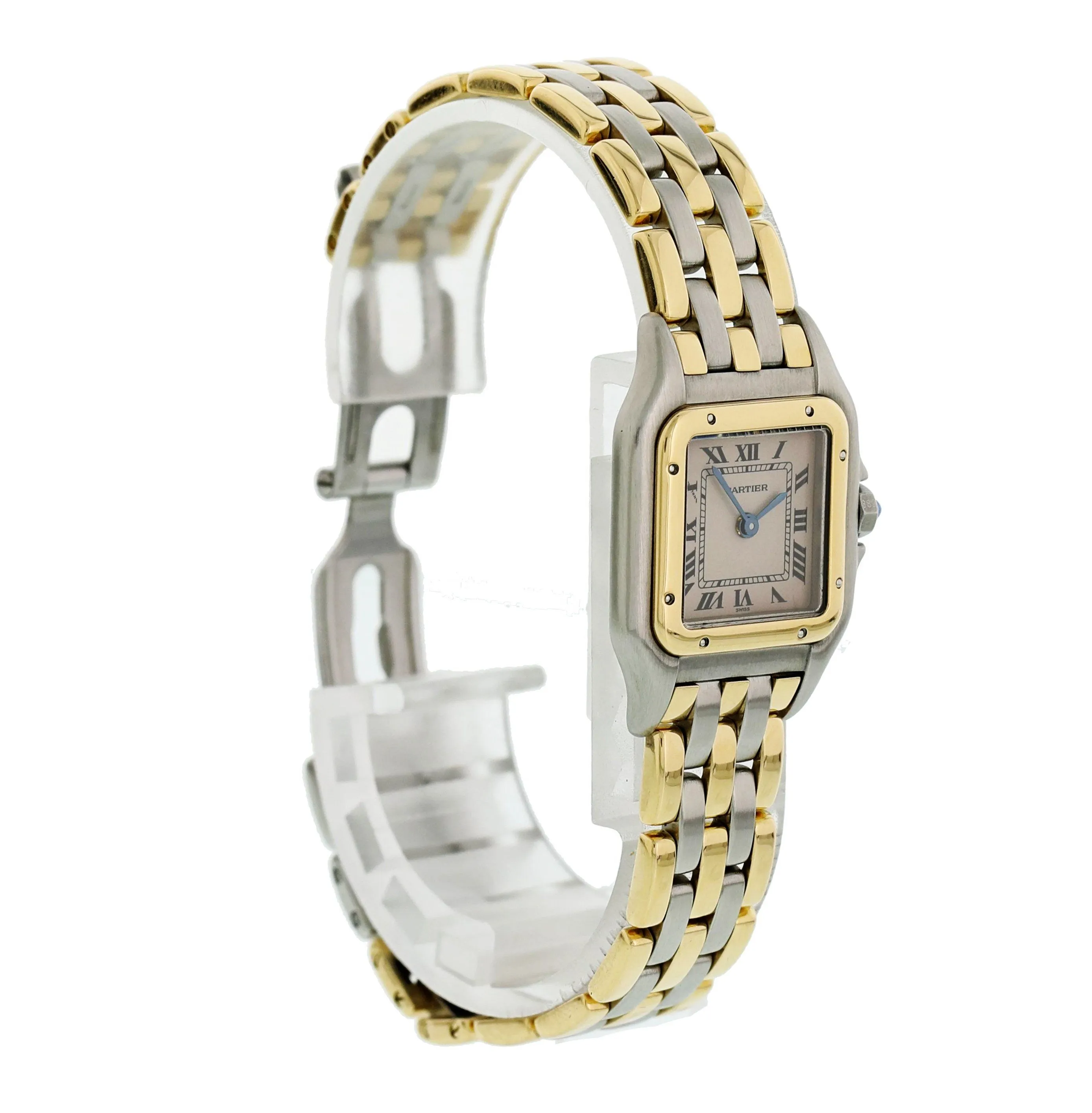 Cartier Panthere Three Row Ladies Watch with Box