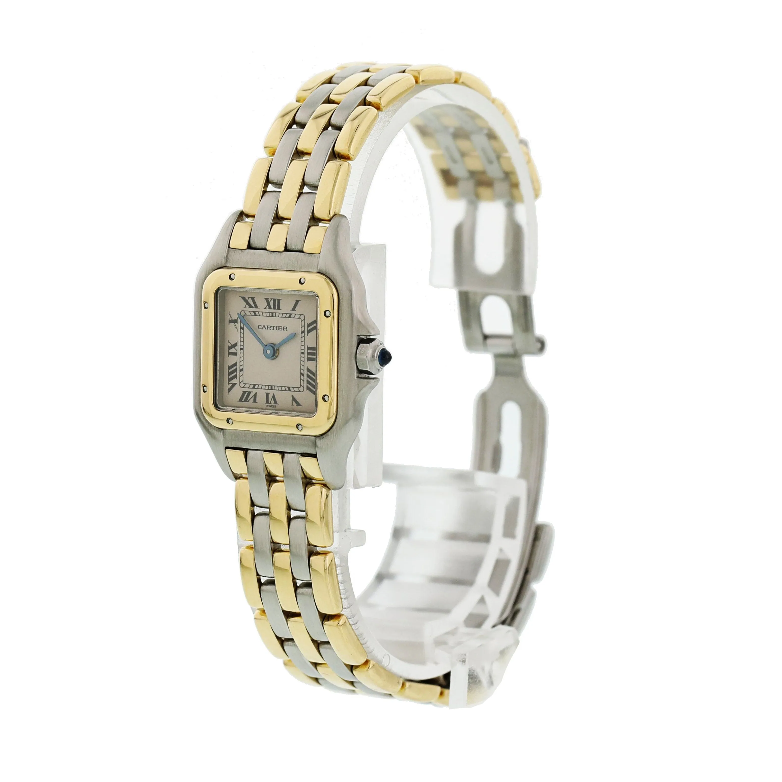 Cartier Panthere Three Row Ladies Watch with Box