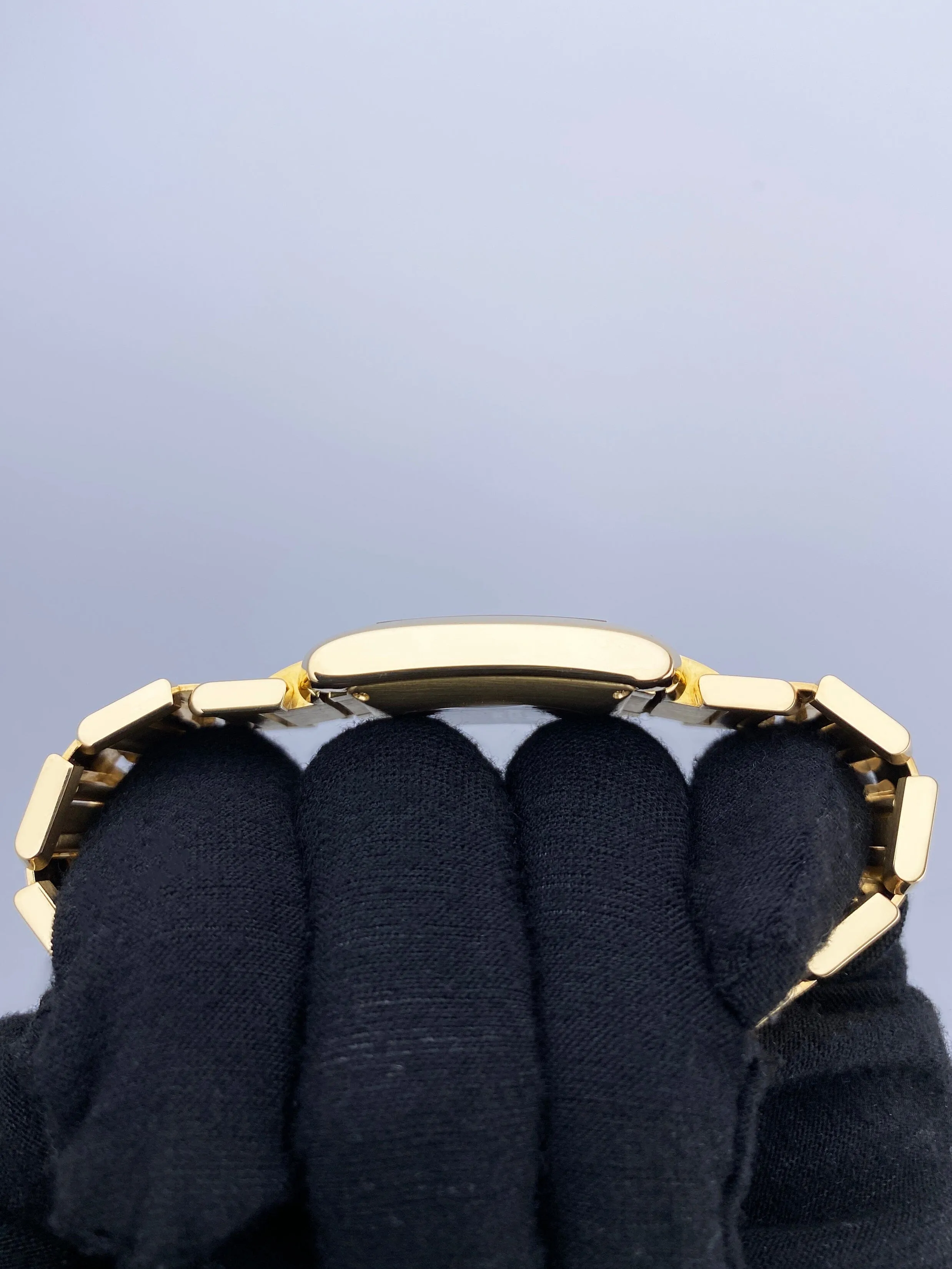 Cartier Tank Francaise 1840 18K Yellow Gold Mens Watch Box Papers