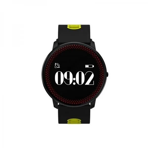 CF007 Fitness Tracker Heart Rate Blood Pressure Monitor Smart Wristband - Yellow