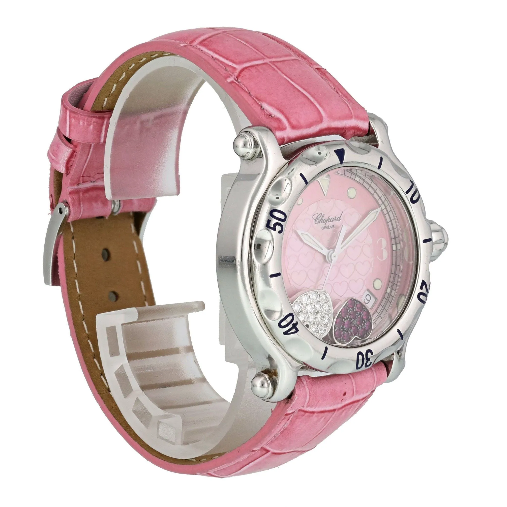 Chopard Happy Sport Happy Heart 288950 3001 Ladies Watch