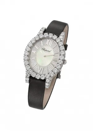 Chopard Heure du Diamant Diamond Set guilloche Dial Ladies Watch 139383-1001
