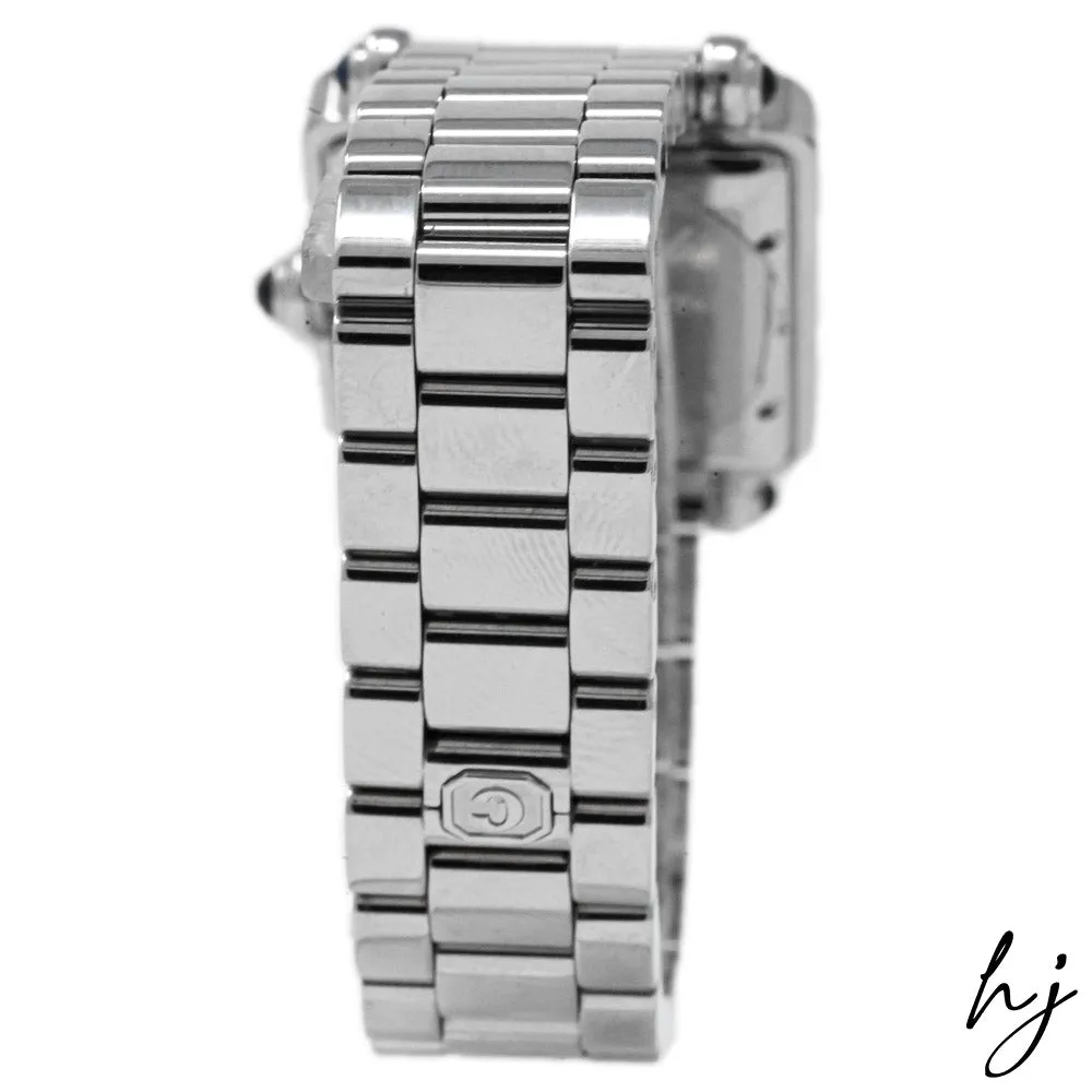 Chopard Lady's Happy Sport Stainless Steel 27mm White Roman Dial Watch w/ Floating Diamonds Reference #: 27/8349-23