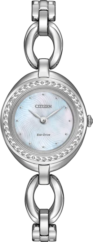 Citizen Eco Drive Silhouette Crystal Women's Watch EX1440-61D