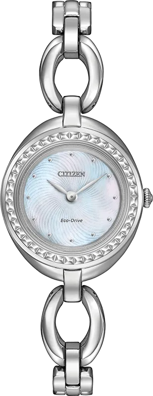 Citizen Eco Drive Silhouette Crystal Women's Watch EX1440-61D