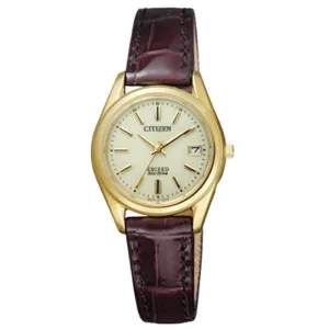CITIZEN EXCEED EAD75-2942 Eco-Drive radio pair model women's  watch
