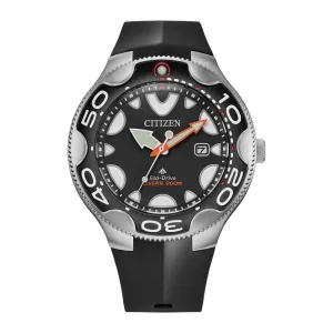 Citizen Promaster Sea Mens Eco Drive Stainless Steel Rubber Strap Watch