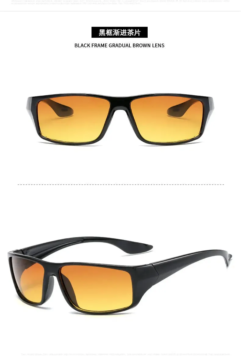 Classic Night Vision Glasses Men Anti-Glare Yellow Lens Sunglasses Women Night Driving Glasses UV400 2024 New In