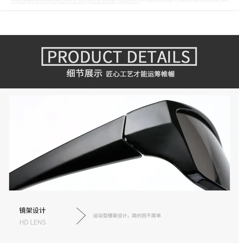 Classic Night Vision Glasses Men Anti-Glare Yellow Lens Sunglasses Women Night Driving Glasses UV400 2024 New In